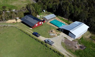 Campo con casa en Caleta Estaquilla – Los Muermos, Región de Los Lagos