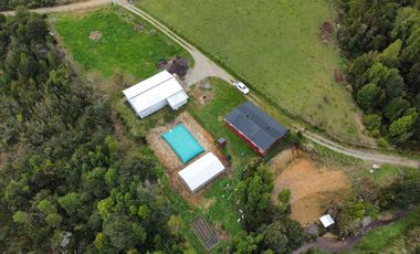 Campo con casa en Caleta Estaquilla – Los Muermos, Región de Los Lagos