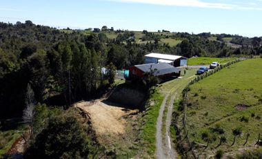 Campo con casa en Caleta Estaquilla – Los Muermos, Región de Los Lagos