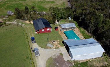Campo con casa en Caleta Estaquilla – Los Muermos, Región de Los Lagos