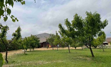 Venta de hermosa parcela con casa en Curacaví