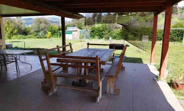 Venta de hermosa parcela con casa en Curacaví