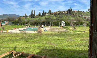 Venta de hermosa parcela con casa en Curacaví