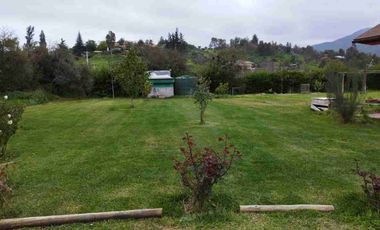 Venta de hermosa parcela con casa en Curacaví