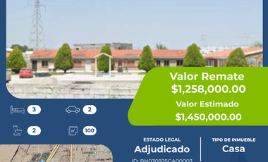 Casa en venta en Residencial Privanzas, Monclova, Coahuila (Remate bancario)
