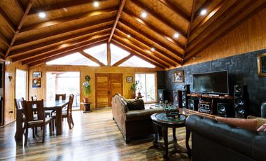 Hermosa casa en venta en el sur de chile ,vive la espectacular experiencia de vivir en la casa de tus sueños