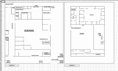 Gudang di Kawasan Industri Pulogadung Jakarta Timur