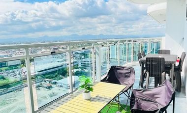 Fully furnished 1 Bedroom RFO Corner unit at Azure North for Sale!