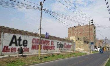 TERRENO EN VENTA 10000 M2 AV ALFONSO UGARTE – ATE