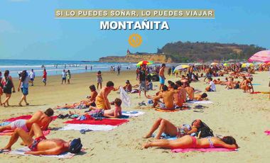 vendo de oportunidad macro lote 4000 metros cuadrados en montañita