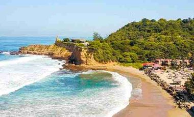 vendo de oportunidad macro lote 4000 metros cuadrados en montañita