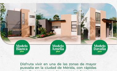 Casa en venta / Bosques de Cholul / Mérida, Yucatán