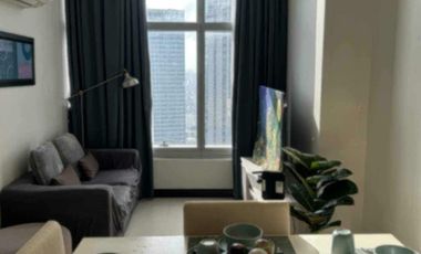 1 BEDROOM CONDO UNIT | FULLY FURNISHED  Private card-access elevator for security and privacy (one of the selling point of this unit) with Makati Skyl