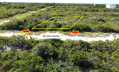 Terreno en venta, 3era. Fila, vista al norte en San Benito, Yucatan