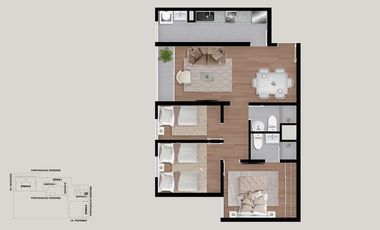 MODERNO DEPARTAMENTO DENTRO DE EDIFICIO CON AREAS COMUNES | CERCA DE LA UPN | CERCADO DE LIMA