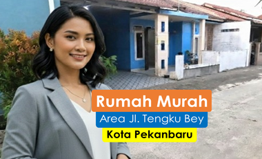 Murah, Rumah Dijual: Dekat Jl. Tengku Bey