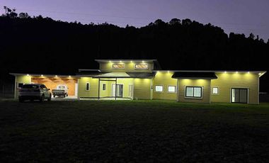 Hermosa casa en venta en el sur de chile ,vive la espectacular experiencia de vivir en la casa de tus sueños