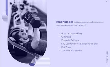 Departamento en renta en Tabacalera loft con balcon a estrenar en el edificio via insurgentes