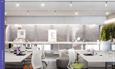 Departamento en renta en Tabacalera loft con balcon a estrenar en el edificio via insurgentes