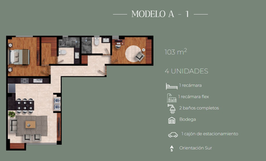 DEPARTAMENTO EN VENTA EN EDIFICIO GARZA SADA AL NORPONIENTE DE AGUASCALIENTES