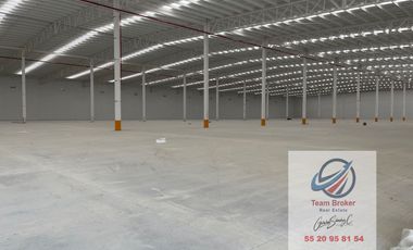 TULTITLAN/TULTEPEC DENTRO DE PARQUE INDUSTRIAL CON VIGILANCIA HASTA 43,000 M2 DIVISIBLES 3,500 M2 ANDENES