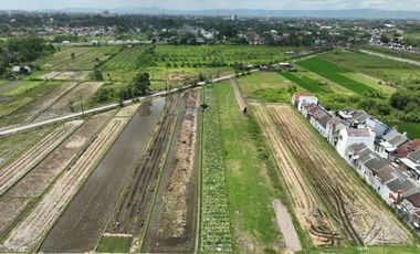 Tanah Godean Mulai 300 jt an hanya 3 Menit ke Jl. Godean