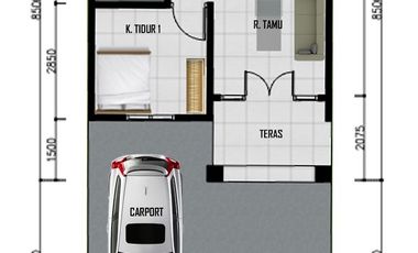 Rumah Siap Bangun Talang Bakung