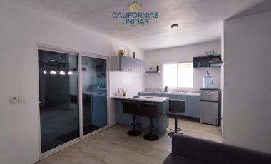 CASA 2 RECAMARAS EN PLANTA BAJA   TERRAZA Y AL MAR     PUNTA AZUL , ROSARITO B.C.