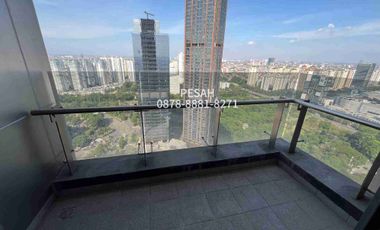 jual rugi apartemen menara jakarta, 3 + 1 bedroom. Termewah dan one living concept. Lokasi di Kemayoran persis depan Jiexpo ( Jakarta Fair )