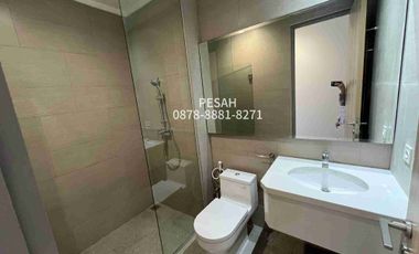 jual rugi apartemen menara jakarta, 3 + 1 bedroom. Termewah dan one living concept. Lokasi di Kemayoran persis depan Jiexpo ( Jakarta Fair )