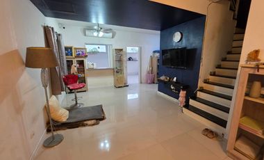 Great Value!  Townhouse for Sale – Pruksa 63 Village, Bangkadi – Pathum Thani Corner unit with spacious side yard, total area 30.2 sq.wah (≈121 m²) an