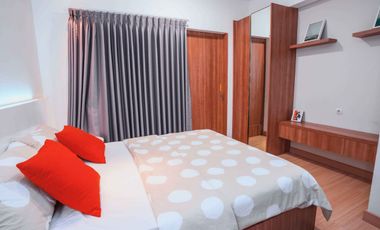 Disewakan Apartement Skandinavia 1BR Full Furnished Lt 28 Siap Huni 15min Bandara Soekarno Hatta