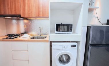 Disewakan Apartement Skandinavia 1BR Full Furnished Lt 28 Siap Huni 15min Bandara Soekarno Hatta