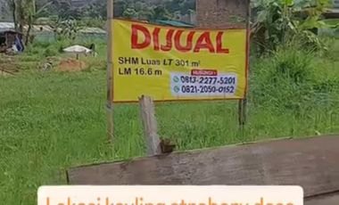 Tanah dijual di Cihideung, Bandung Barat