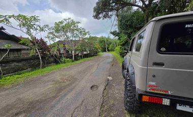Dijual tanah los sungai bebatuan di tabanan bali