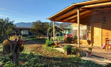 EN VENTA 2 CABAÑAS 2D1B EN PARCELA DE AGRADO, LAS BARRANCAS, COQUIMBO