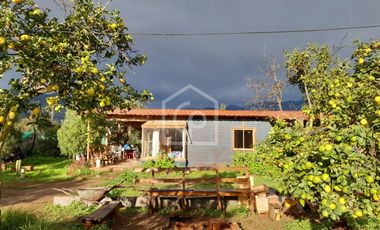 EN VENTA 2 CABAÑAS 2D1B EN PARCELA DE AGRADO, LAS BARRANCAS, COQUIMBO