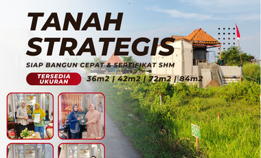 TANAH KAVLING SHM SPLIT SIAP BANGUN GEDANGAN