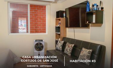 Casa en Conjunto Residencial Cortijos de San José – Sabaneta, Antioquia