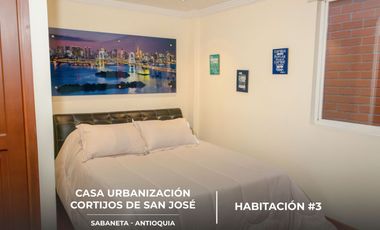 Casa en Conjunto Residencial Cortijos de San José – Sabaneta, Antioquia