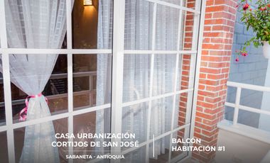 Casa en Conjunto Residencial Cortijos de San José – Sabaneta, Antioquia