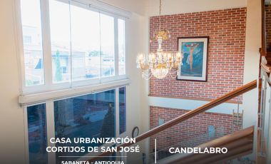 Casa en Conjunto Residencial Cortijos de San José – Sabaneta, Antioquia
