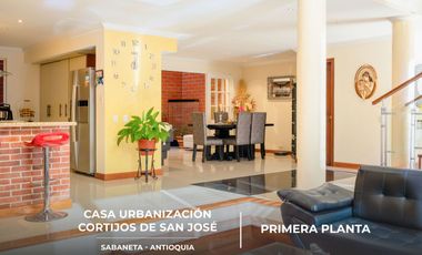 Casa en Conjunto Residencial Cortijos de San José – Sabaneta, Antioquia
