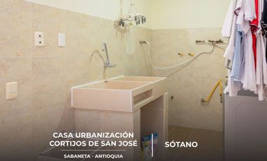 Casa en Conjunto Residencial Cortijos de San José – Sabaneta, Antioquia