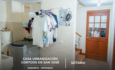 Casa en Conjunto Residencial Cortijos de San José – Sabaneta, Antioquia