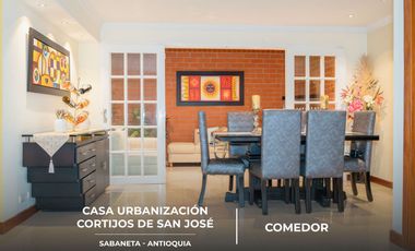 Casa en Conjunto Residencial Cortijos de San José – Sabaneta, Antioquia
