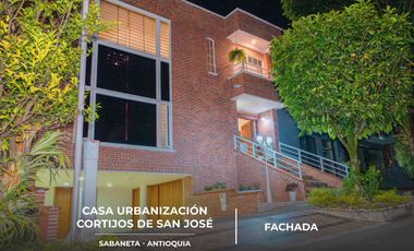 Casa en Conjunto Residencial Cortijos de San José – Sabaneta, Antioquia