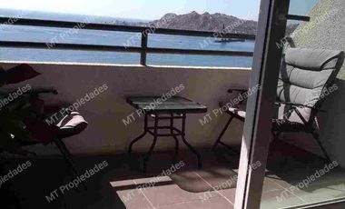 Se vende hermoso depto, en primera línea, con todo el mobiliario,  La Herradura, ciudad de Coquimbo