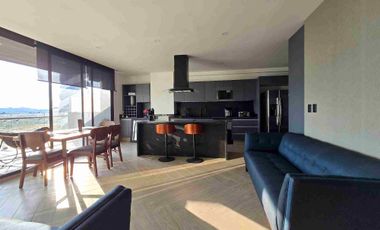 Renta departamento nuevo de2 recamaras Atlixcayotl zona Lomas vista a los volanes amueblado