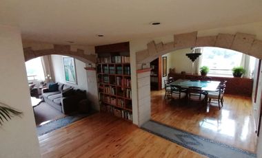 VENTA PENTHOUSE BOSQUES DE LAS LOMAS DEPTO 540 m² DOS NIVELES 4 REC ROOF GARDEN